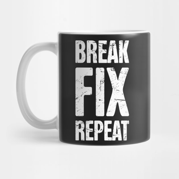 Break – Fix – Repeat – Design for Mechanics by MeatMan